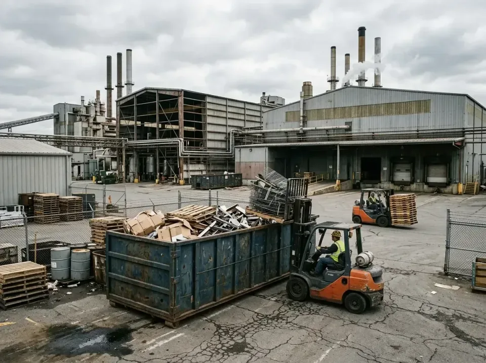 industrial-factory-scrap-conta-003 — frequently asked questions, Cheap Roll-off Dumpster Rentals in Charleston, WV